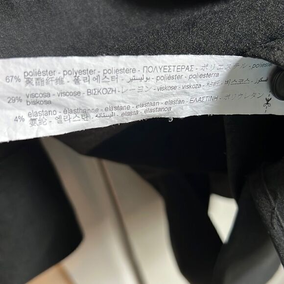 ZARA Charcoal Grey Overshirt With Pockets-S - Picture 10 of 10